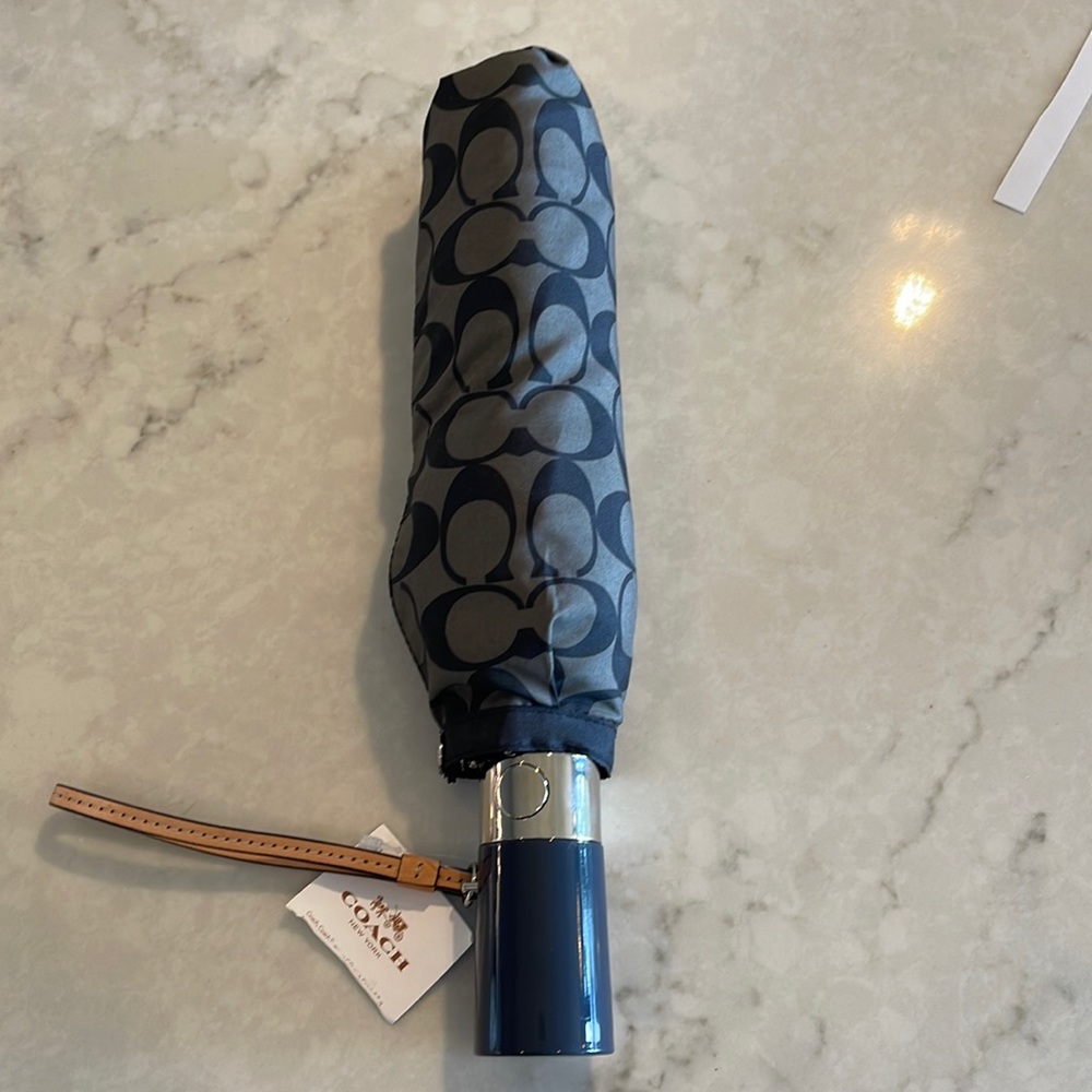 Coach signature umbrella